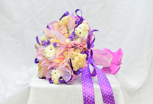 Букет из плюшевых мишек 57