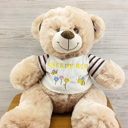 Мишка в майке (35 см)